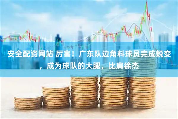 安全配资网站 厉害！广东队边角料球员完成蜕变，成为球队的大腿，比肩徐杰