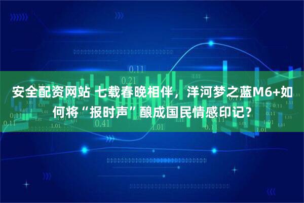 安全配资网站 七载春晚相伴，洋河梦之蓝M6+如何将“报时声”酿成国民情感印记？