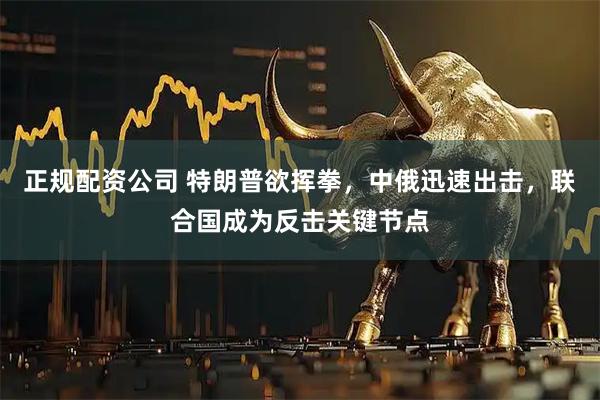 正规配资公司 特朗普欲挥拳，中俄迅速出击，联合国成为反击关键节点